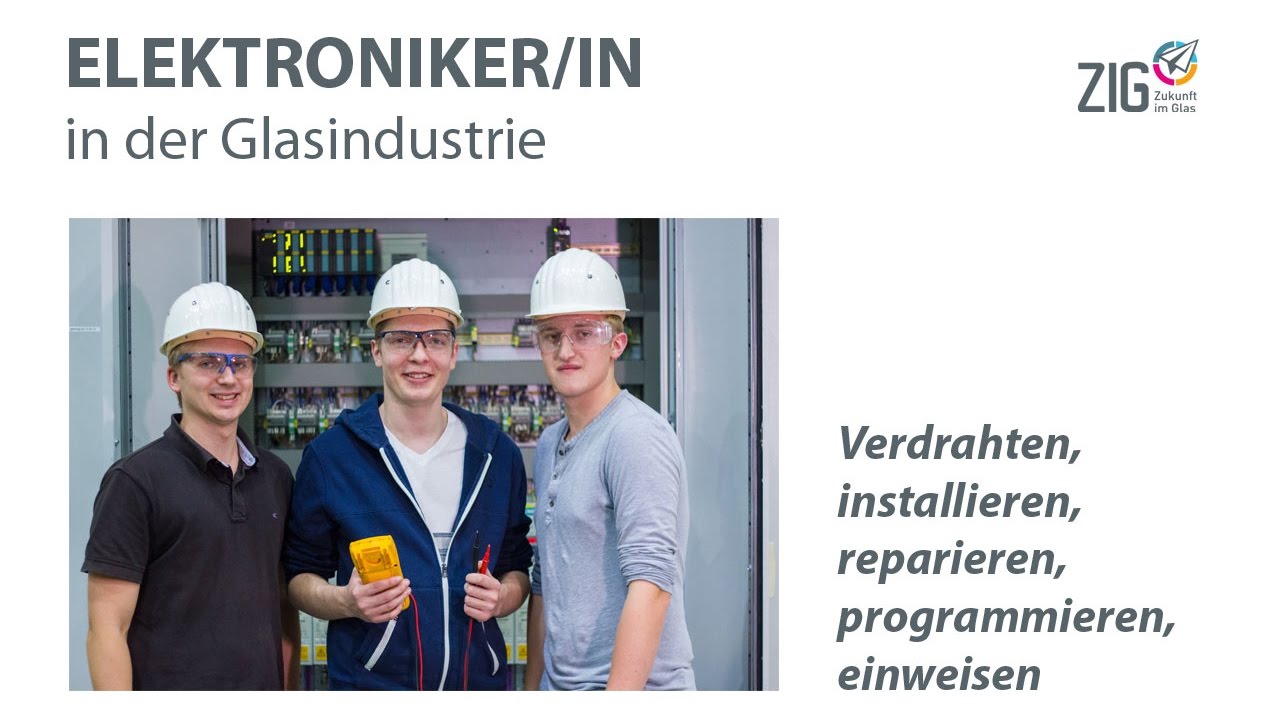Vorschaubild zu YouTube-Video Elektroniker*in