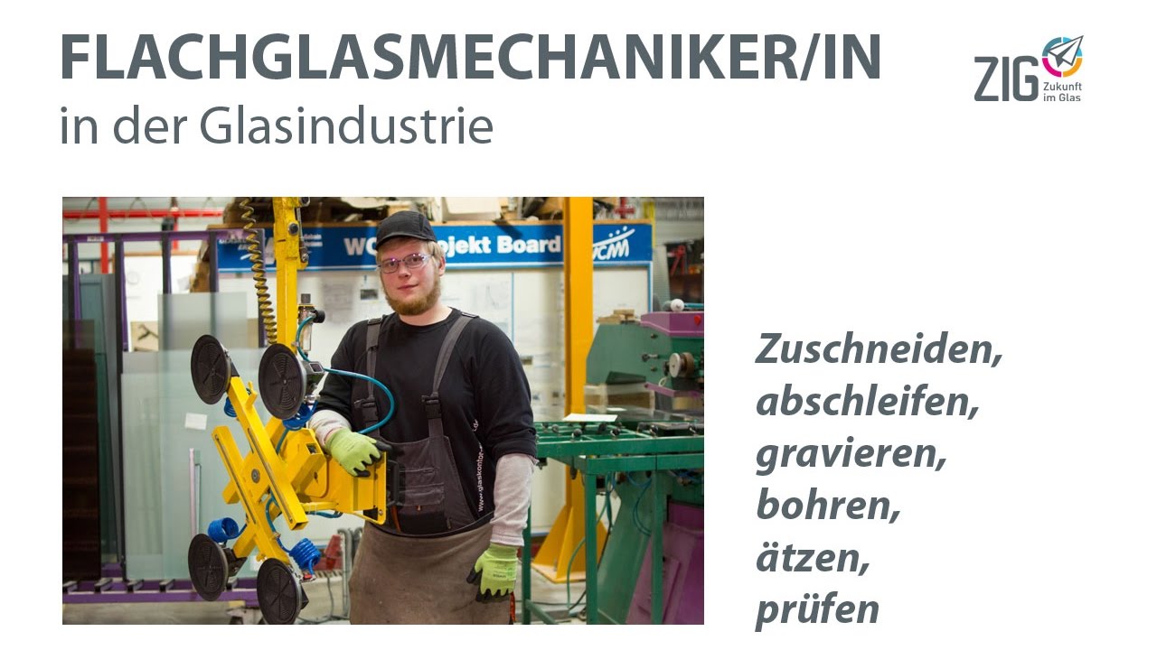 Vorschaubild zu YouTube-Video Flachglastechnologe*in